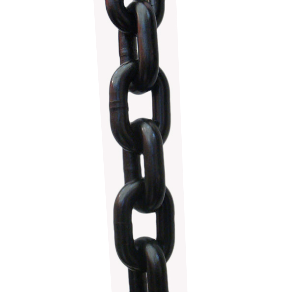 Short link G80 alloy steel black 8mm lifting chain WLL 2ton