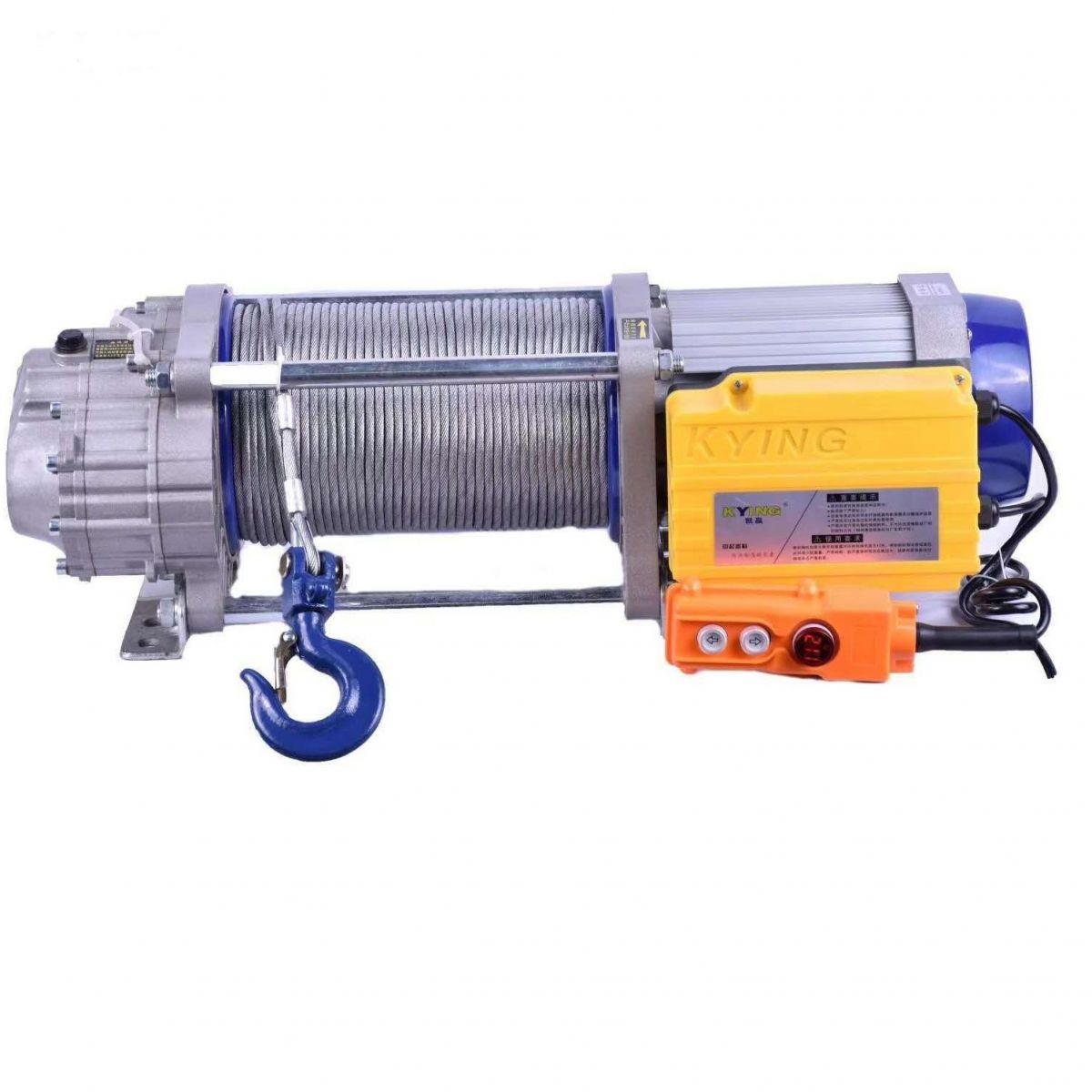 1ton electric winch electric wire rope hoist electric winch 